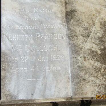 McGULLOCH Kenneth Pearson -1938