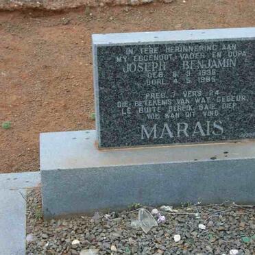 MARAIS Joseph Benjamin 1935-1985