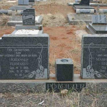 POTGIETER Johannes Hermanus 1908-1967 &amp; Maria Johanna Elizabeth 1912-1993