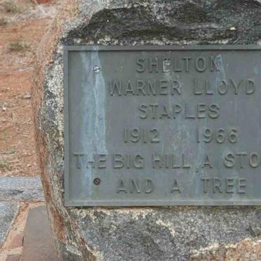 STAPLES Shelton Warner Lloyd 1912-1966