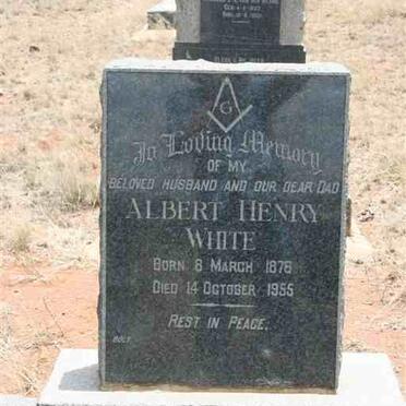 WHITE Albert Henry 1876-1955