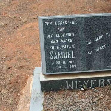 WEYERS Samuel 1913-1963