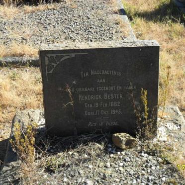 BESTER Hendrick 1882-1945