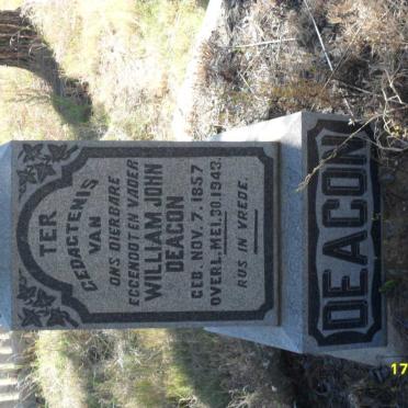 DEACON William John 1857-1943