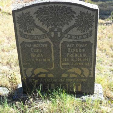 DELPORT Hendrik Frederik 1885-1949 &amp; Elsie Maria 1879-
