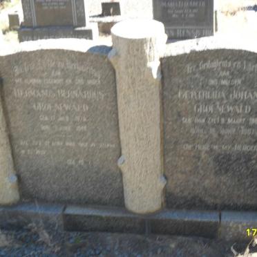 GROENEWALD Hermanus Bernardus -1948 &amp; Gertruida Johanna VAN ZYL -1967