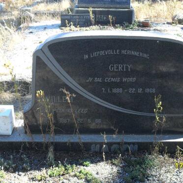 HAGEN Willem 1887-1966 &amp; Gerty 1888-1968