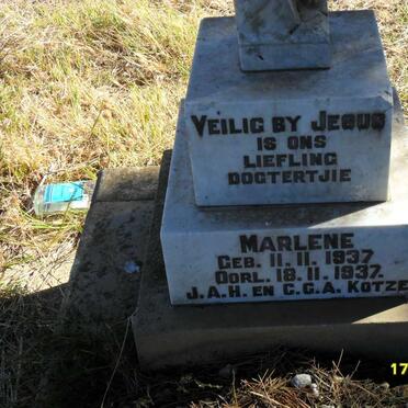 KOTZE Marlene 1937-1937