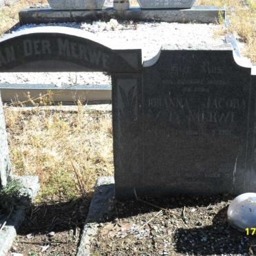 MERWE Sybrand J., v.d. 1898-1953 &amp;  Johanna Jacoba -1901