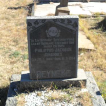 REYNEKE Philippus Jacobus Johannes