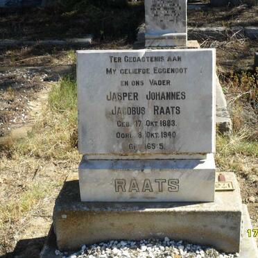 RAATS Jasper Johannes Jacobus 1883-1940