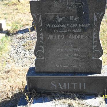 SMITH  Willem Andries 1895-1960