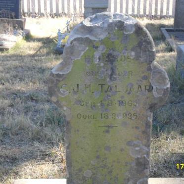 TALJAARD C.J.H. 1865-1935