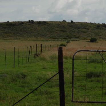 Free State, THEUNISSEN district, Driewater 132, farm cemetery