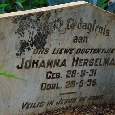 HERSELMAN Johanna 1931-1935