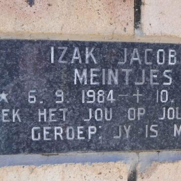 MEINTJES Izak Jacobus 1984-1987