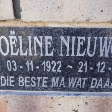 NIEUWOUDT Noeline 1922-2013