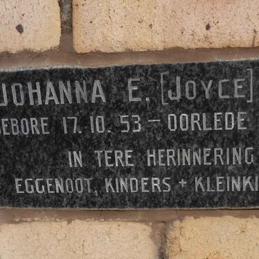 NEL Johanna E. 1953-2004