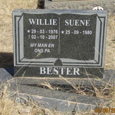 BESTER Willie 1976-2007 &amp; Suene 1980-