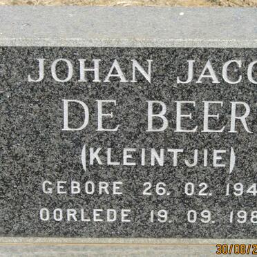 BEER Johan Jacob, de 1945-1985