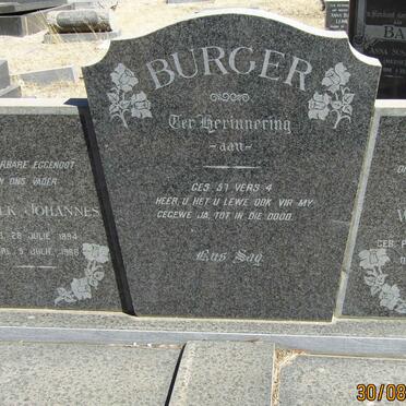 BURGER Schalk Johannes 1894-1968 &amp; Wilhelmus PRETORIUS 1903-1973
