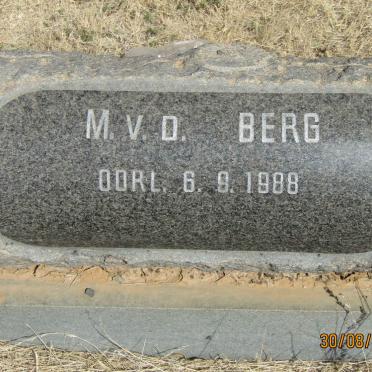 BERG M., v.d. -1988