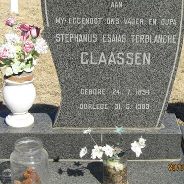 CLAASSEN Stephanus Esaias Terblanche 1894-1983