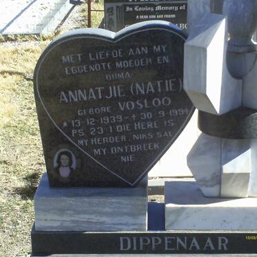 DIPPENAAR Annatjie nee VOSLOO 1939-1994