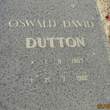 DUTTON Oswald David 1907-1982