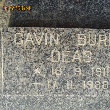 DEAS Gavin Burns 1911-1988