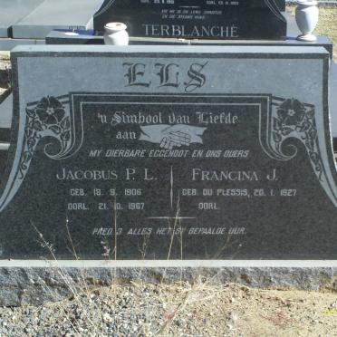 ELS Jacobus P.L. 1906-1967 &amp; Francis J. DU PLESSIS 1927-