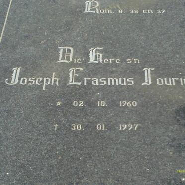 FOURIE Joseph Erasmus 1960-1997