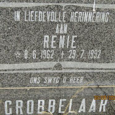 GROBBELAAR Renie 1962-1992