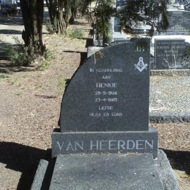 HEERDEN Tienkie, van 1926-1965