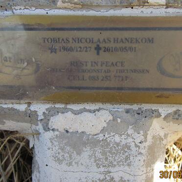 HANEKOM Tobias Nicolaas 1960-2010