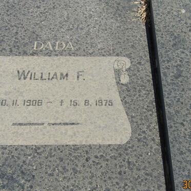 HAHN William F. 1906-1975 &amp; Marthe 1911-1975