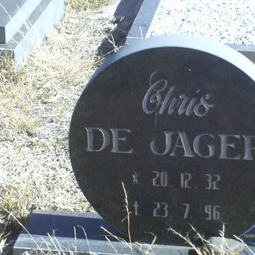 JAGER Chris, de 1932-1996