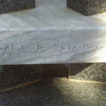 KOTZE Jacobus Jan 1937-1988