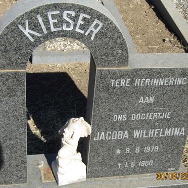 KIESER Jacoba Wilhelmina 1979-1980