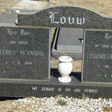 LOUW Jacobus Wynand 1944- &amp; Elizabeth Johanna 1947-1983