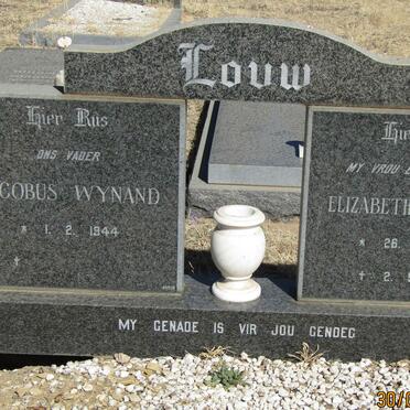 LOUW Jacobus Wynand 1944- &amp; Elizabeth Johanna 1947-1983
