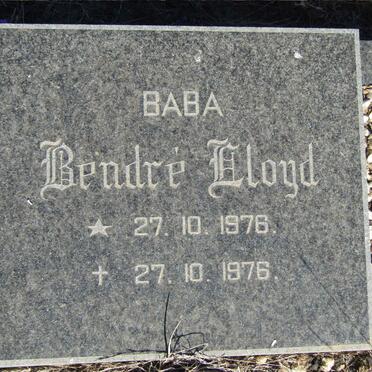 LLOYD Bendre 1976-1976