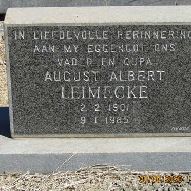 LEIMECKE August Albert 1901-1985