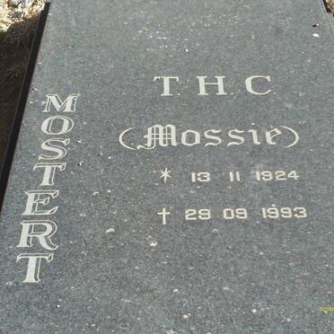 MOSTERT T.H.C. 1924-1993