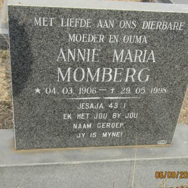 MOMBERG Annie Maria 1906-1998