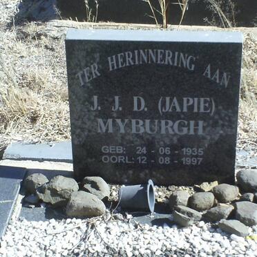 MYBURGH J.J.D. 1935-1997