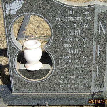 NEL Coenie 1924-2005 &amp; Marie 1937-2010
