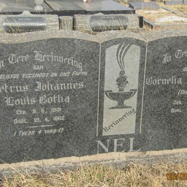 NEL Petrus Johannes Louis Botha 1901-1962 &amp; Cornelia Margaretha VAN WYK 1904-1997