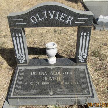 OLIVIER Helena Albertha 1908-1993