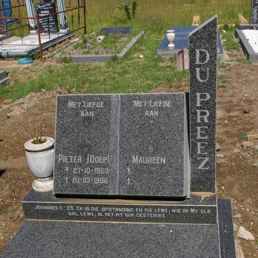 PREEZ Pieter, du 1963-1996 &amp; Maureen